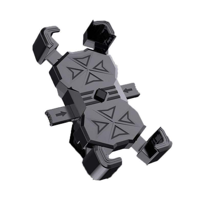 Univerzalni nosač za telefon za električni skuter, motocikl i bicikl — antišok držanje s četverozupčanim zahvatom, plastično kućište