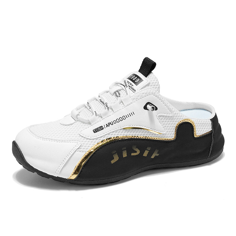 Muške Slip-On casual tenisice, okrugli vrh, PU gornji dio, gumeni potplat, injekcijska konstrukcija, proljeće 2025