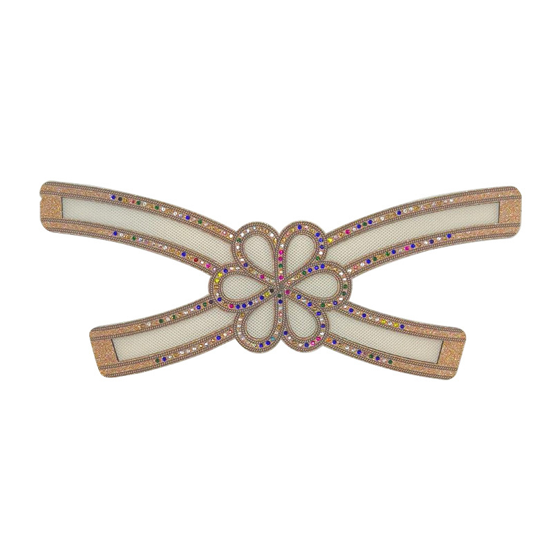 PU gornji dio obuće s Hotfix rhinestone ukrašavanjem; Pogodno za sandale, tenisice, papuče; Stil: Prilagođeno; Marka: Xinhui; Model: Hotfix rhinestone embellished upper
