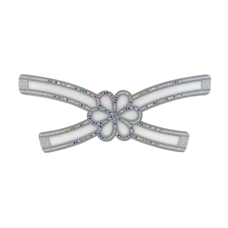 PU gornji dio obuće s Hotfix rhinestone ukrašavanjem; Pogodno za sandale, tenisice, papuče; Stil: Prilagođeno; Marka: Xinhui; Model: Hotfix rhinestone embellished upper