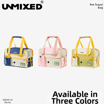 UNMIXED Torba za kućne ljubimce, platno, jednobojna, srednje tvrdoće