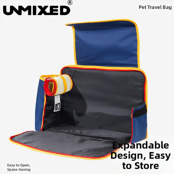 UNMIXED Torba za kućne ljubimce, platno, jednobojna, srednje tvrdoće