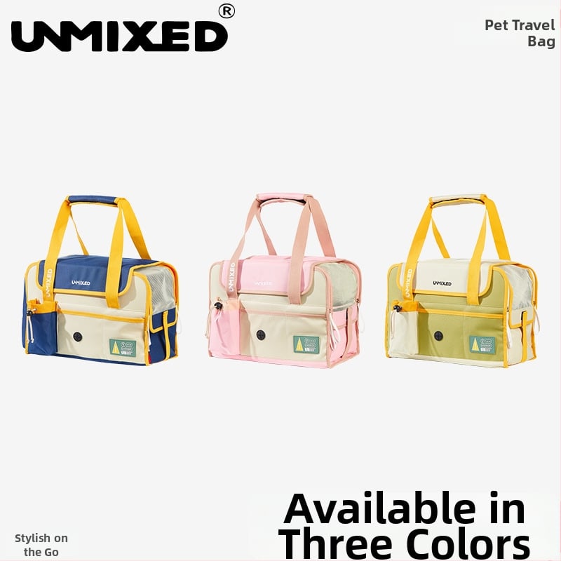 UNMIXED Torba za kućne ljubimce, platno, jednobojna, srednje tvrdoće