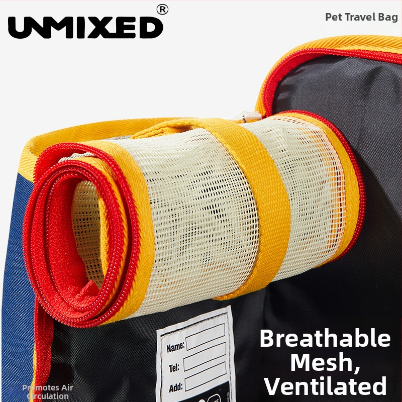 UNMIXED Torba za kućne ljubimce, platno, jednobojna, srednje tvrdoće