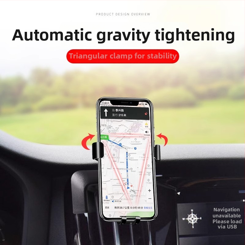 Volvo държач за телефон – щракващ монтаж върху таблото, без захранване