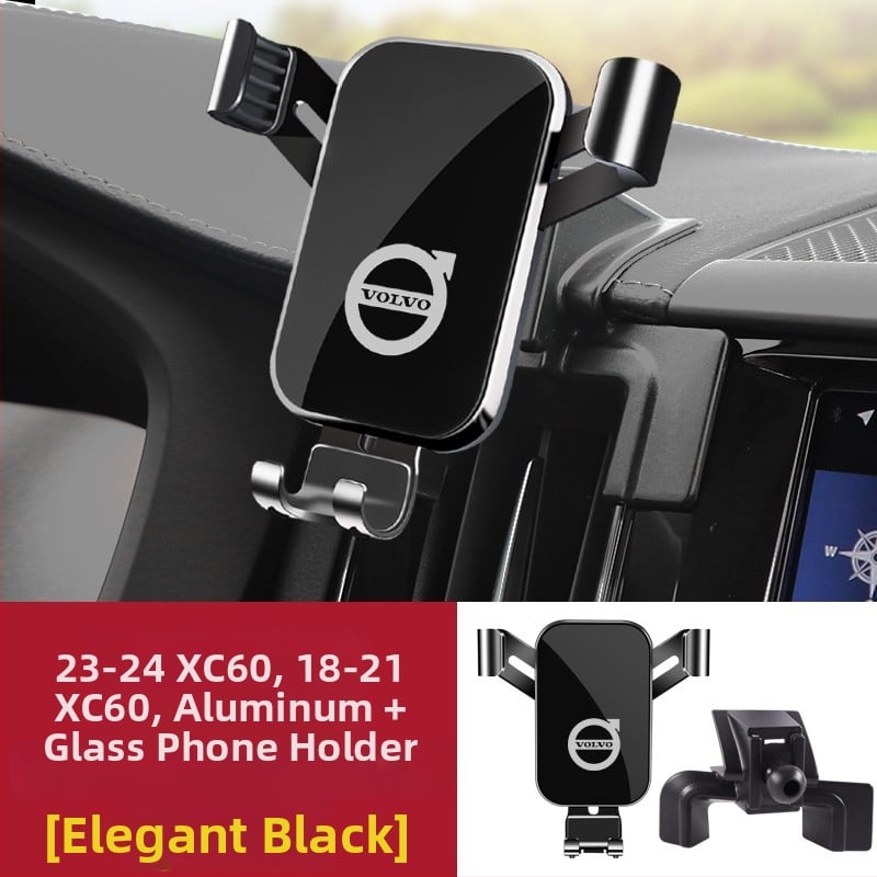 Volvo държач за телефон – щракващ монтаж върху таблото, без захранване