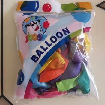 Balon za zabavu – lateks, okrugli igrački balon s otisnutim logotipom, br. 6
