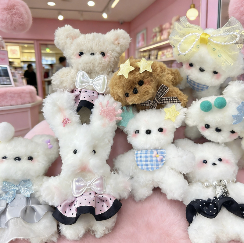 Λούτρινο κουτάβι-παίχνιδο, καρτούν στυλ, γέμισμα: plush, Beibei velvet, κατάλληλο για ηλικίες 15–35 ετών, με βίντεο οδηγίες