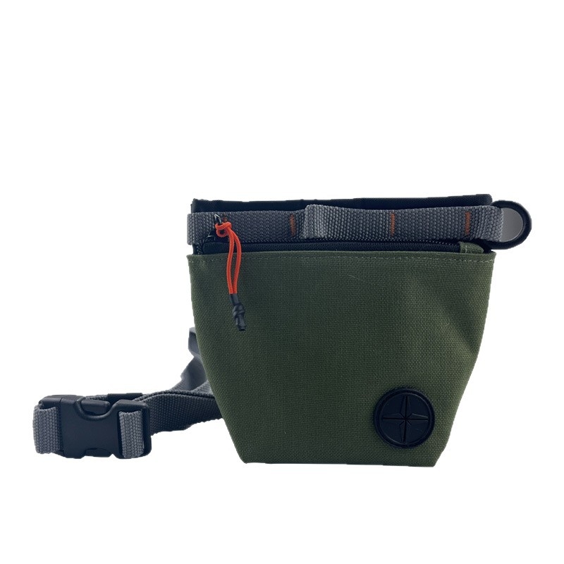 Torba za obuku psa — Višenamjenska pojas torba za outdoor trening s kapacitetom 1 (Materijal: Oxford; Kapacitet: 1; Uzorak: Jednobojan; Tvrdoća: Srednja)