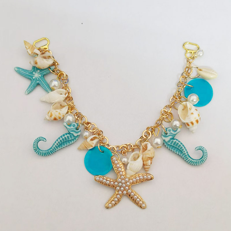 Чехли със декоративна верига за обувки, модел YHXS030, V-образен стил, ежедневен неформален дизайн, заваряване и електроплатинация, лято