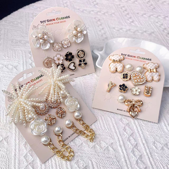 Аксесоар за обувки с катарама – PP материал, Cartoon Paradise стил, съвместим с сандали, ежедневни обувки и пантофи