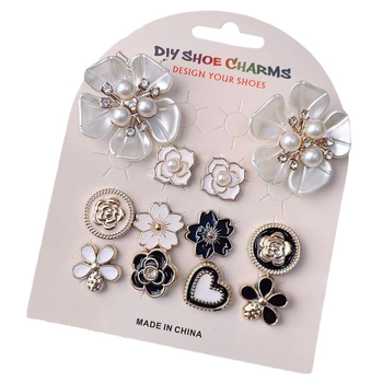 Аксесоар за обувки с катарама – PP материал, Cartoon Paradise стил, съвместим с сандали, ежедневни обувки и пантофи