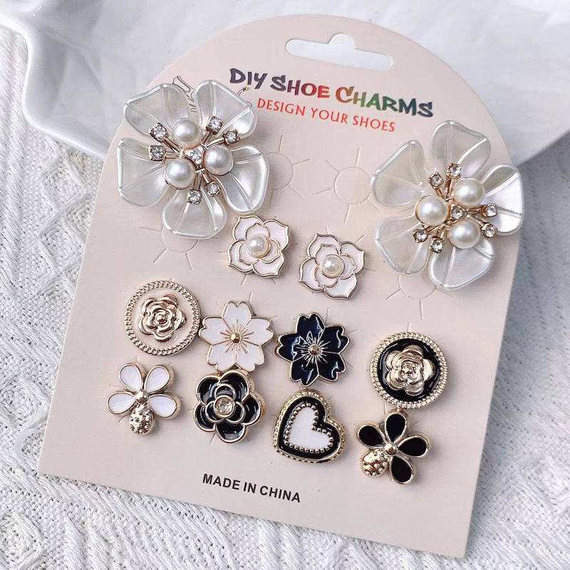 Аксесоар за обувки с катарама – PP материал, Cartoon Paradise стил, съвместим с сандали, ежедневни обувки и пантофи