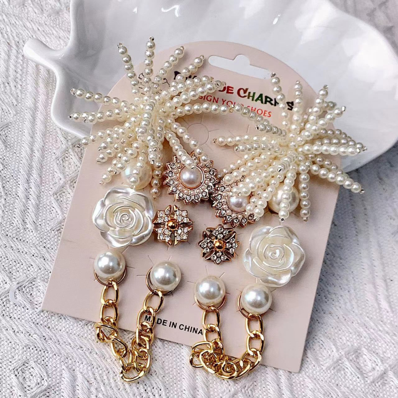 Аксесоар за обувки с катарама – PP материал, Cartoon Paradise стил, съвместим с сандали, ежедневни обувки и пантофи