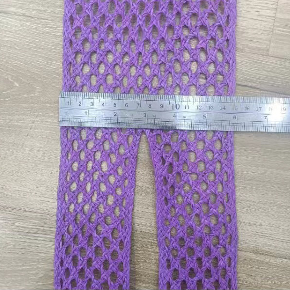 Bo Xinran PU țesut pentru partea superioară a sandalelor, colorabil, serie superioară brodată electric