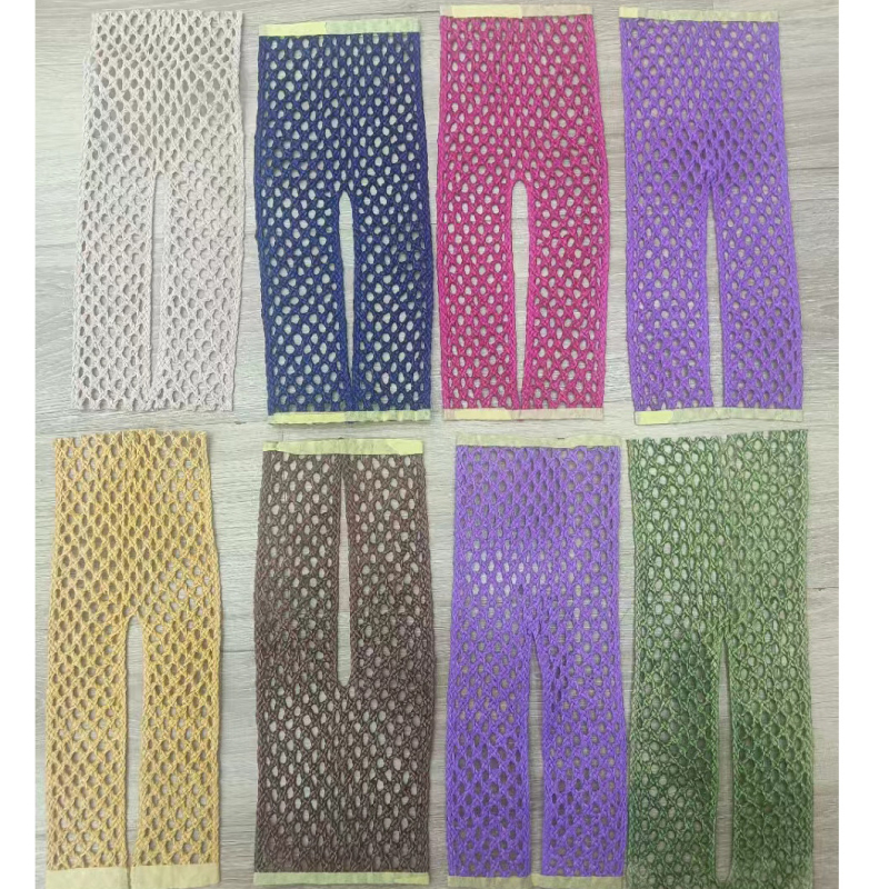 Bo Xinran PU țesut pentru partea superioară a sandalelor, colorabil, serie superioară brodată electric