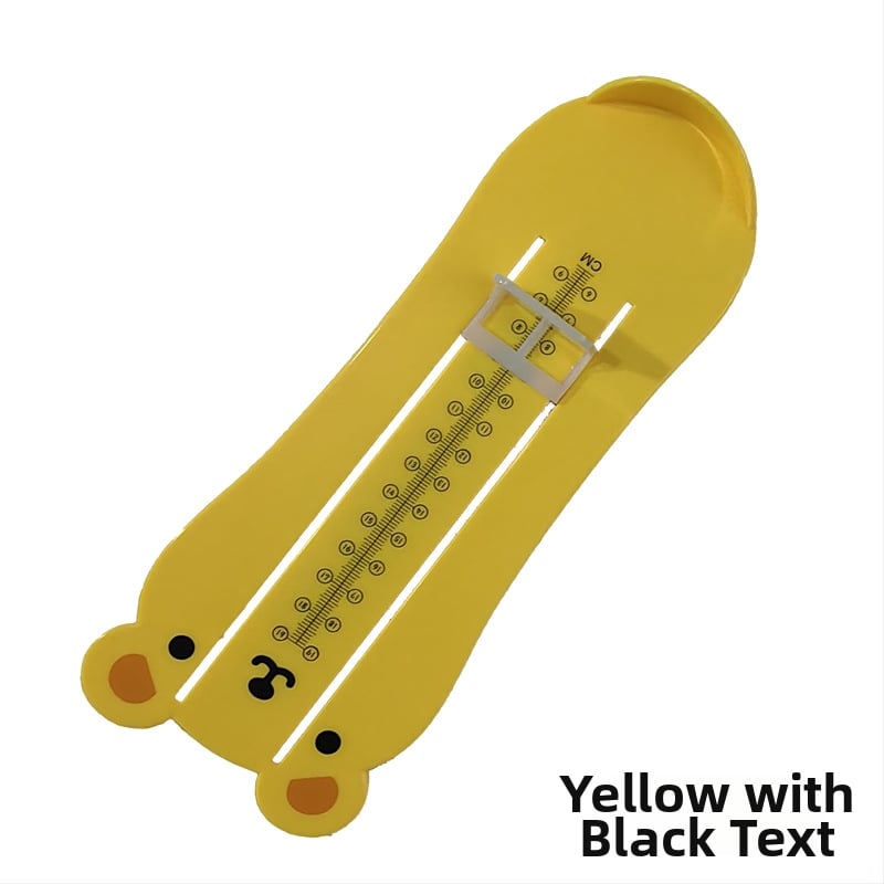 Detský merací prístroj na nohu v tvare medvedíka - JT001, plastový; AN001; vhodný typ obuvi 11977595930; čínskeho štýlu