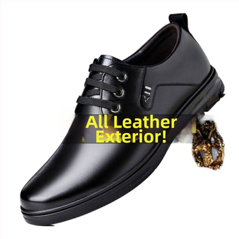 Dragonfly Derby cipele za muškarce – gornji dio od kože prvog sloja, PU podstava, TPU potplat, vezanje šnurkama, visok vrat