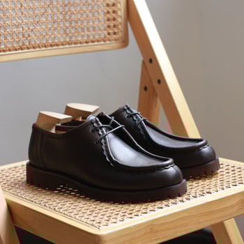 Muške kožne Derby cipele Kleman, s povećanjem visine, retro stil, koža prvog sloja teleće, prirodna koža ulošak