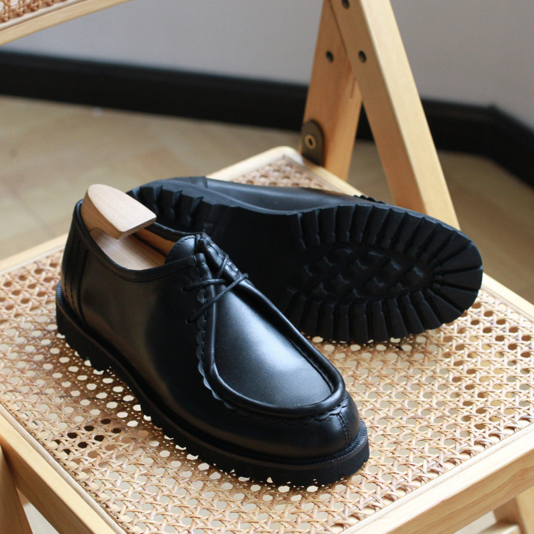 Muške kožne Derby cipele Kleman, s povećanjem visine, retro stil, koža prvog sloja teleće, prirodna koža ulošak