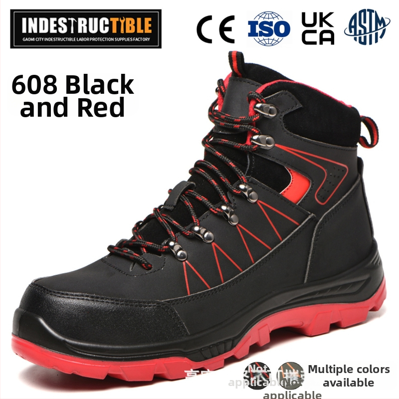 Zaštitne cipele za gradilište s mrežastim gornjim dijelom, čelična kapica, otpornost na udarce i proboje