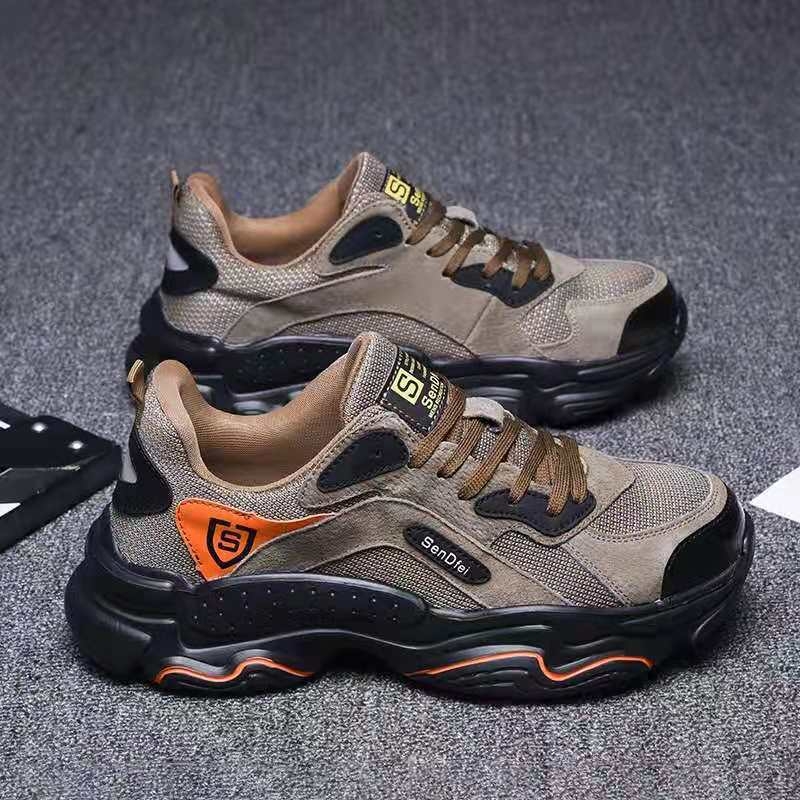 Zaštitne cipele s prozračnim gornjim dijelom, otporne na probijanje i udarce, niski profil, za radionicu i gradilište, brenda Bunker Hill