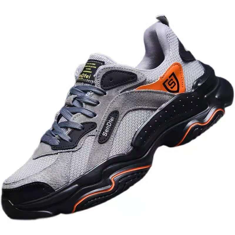 Zaštitne cipele s prozračnim gornjim dijelom, otporne na probijanje i udarce, niski profil, za radionicu i gradilište, brenda Bunker Hill