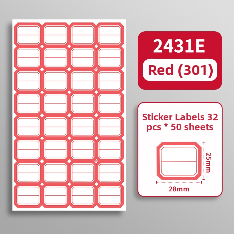 Ručna samoljepljiva etiketa - Marka: Kaba Bear, Model: Kbx-2431, Materijal: samoljepljiv, Prilagodba: Da