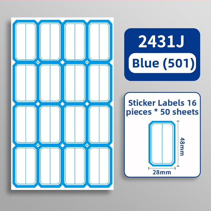 Ručna samoljepljiva etiketa - Marka: Kaba Bear, Model: Kbx-2431, Materijal: samoljepljiv, Prilagodba: Da