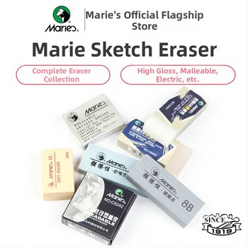 Marley 6242 гума за рисуване — твърда, моделируема, за скициране и живопис, 8B, 4B/6B