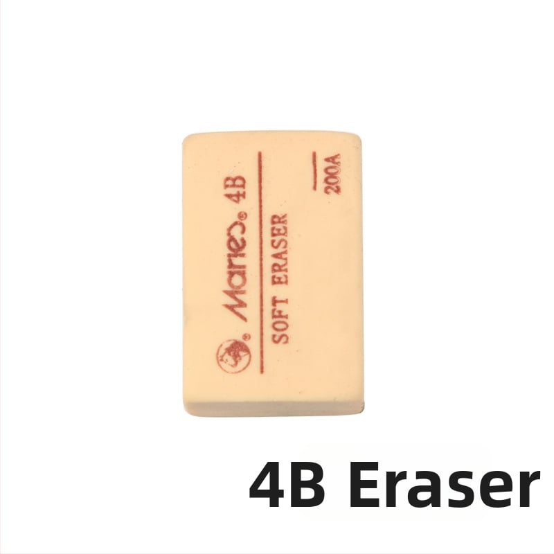 Marley 6242 гума за рисуване — твърда, моделируема, за скициране и живопис, 8B, 4B/6B