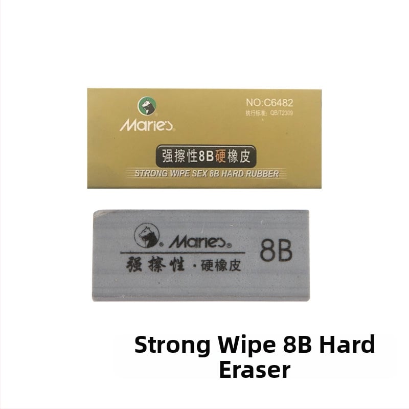 Marley 6242 гума за рисуване — твърда, моделируема, за скициране и живопис, 8B, 4B/6B