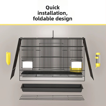 Unutarnja metalna kavez za zečeve i glodavce s automatskim čišćenjem otpada