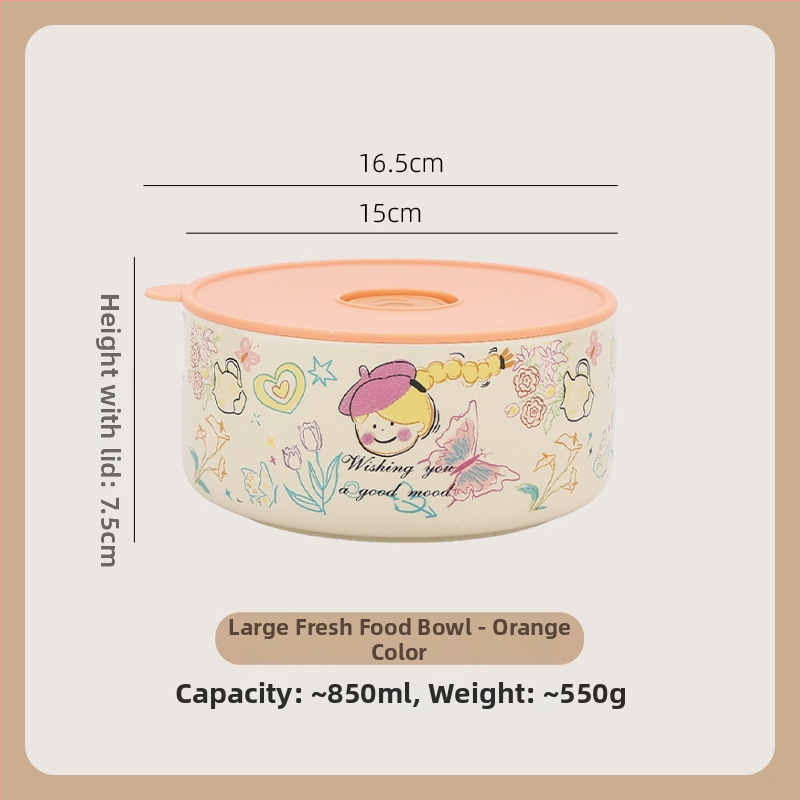 Κουτί γεύματος – κεραμικό, σφραγισμένο και διατηρεί τη φρεσκάδα, σετ τριών τεμαχίων με καπάκι; χωρητικότητα κάτω από 300 ml; μονό επίπεδο; μη ηλεκτρικό; μάρκα Suqian