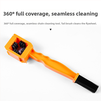 Измивач за вериги на велосипед, четка за гуми и комплект за почистване за планински велосипед – пластмасова конструкция, марка Linding