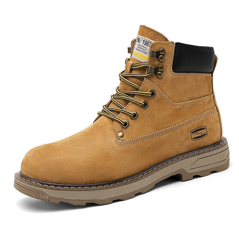 Martin čizme za muškarce – gornji dio od prave kože, gumeni potplat, EVA ulošak, mikrovlakna podstava, prednje vezivanje, zimske čizme.