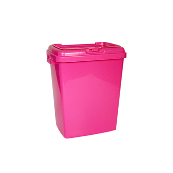 Pet Ledo plastična posuda za pseću hranu s flip-top poklopcem, vodootporna i otporna na vlagu, kapacitet 27 L