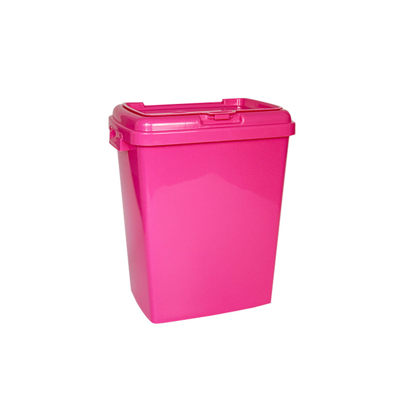 Pet Ledo plastična posuda za pseću hranu s flip-top poklopcem, vodootporna i otporna na vlagu, kapacitet 27 L