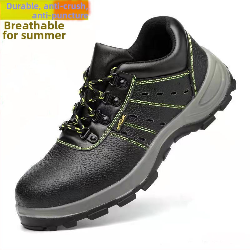 Muške radne cipele – otporne na probijanje i udar, koža goveda, srednji gornji dio