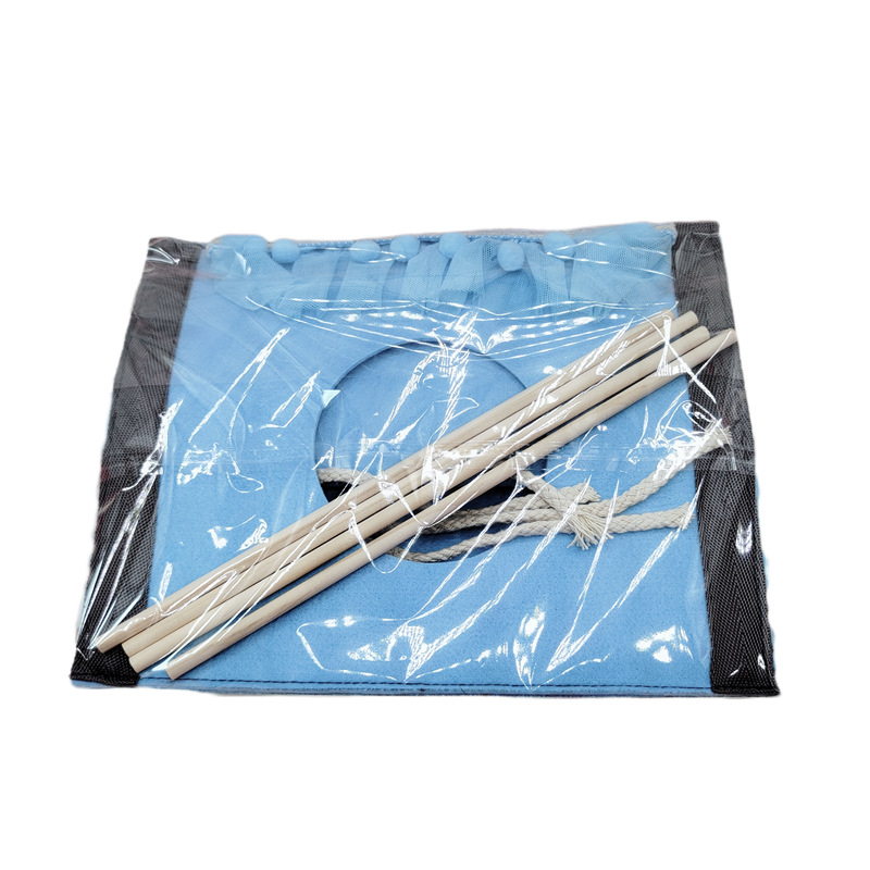 Filc kućica za hrčke – kutna kućica-štit, trokutasti oblik, unutarnja uporaba, zabava