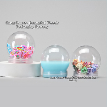 PET пластмасова банка с широко гърло, завинтващ се капак, прозрачна за домашно съхранение, разнообразни стилове