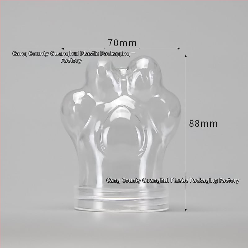 PET пластмасова банка с широко гърло, завинтващ се капак, прозрачна за домашно съхранение, разнообразни стилове