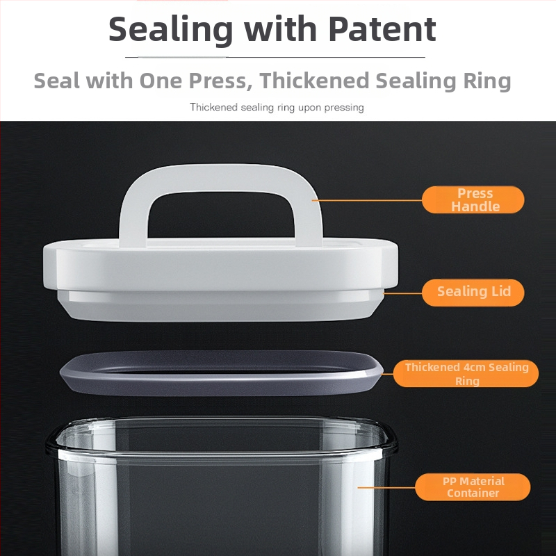 Plastični spremnik za rižu s brtvenjem otpornim na vlagu i štetnike; kapacitet 10 L+; mogućnost ispisa logotipa