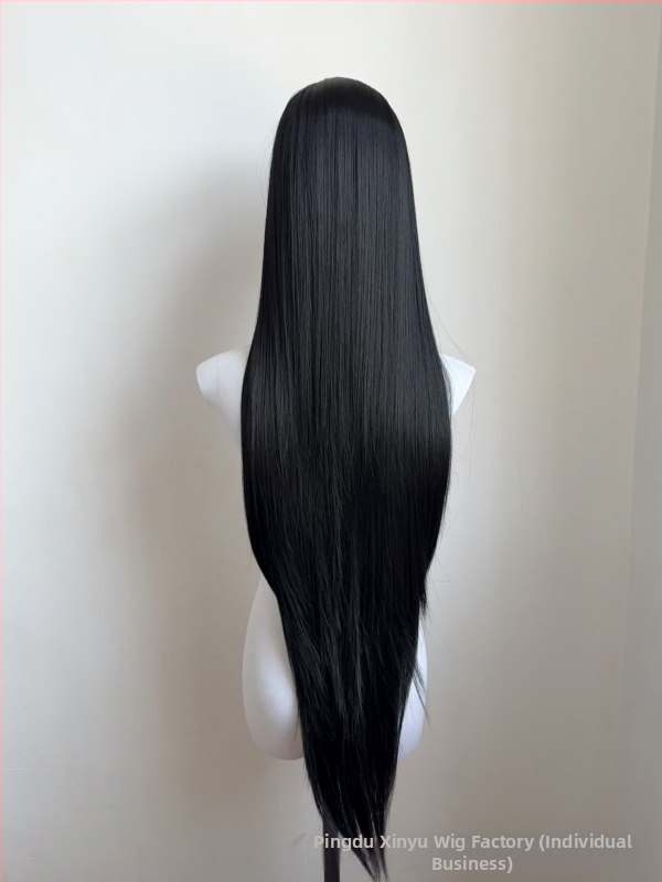 Perika s čipkom na prednjem dijelu i ručno čvorana baza, za cosplay, antički stil, za film i TV, duga ravna kosa