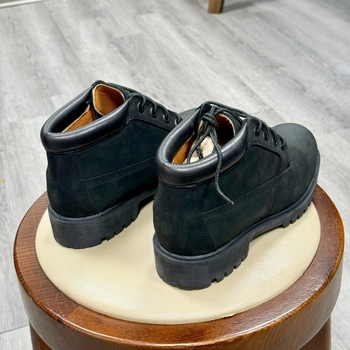 Ghete Martin unisex 23061/23399, impermeabile din piele naturală, branț PU, partea superioară din piele de calitate A, talpă din cauciuc, 3-5 cm înălțime toc