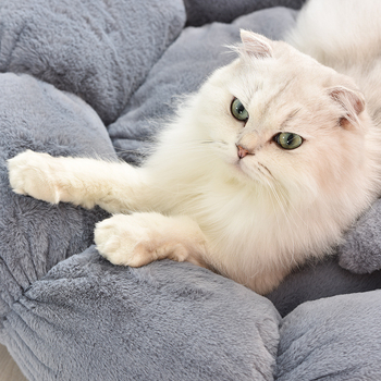 Καταφύγιο κατοικίδιων από ύφασμα, γέμισμα pearl cotton, για σκύλους