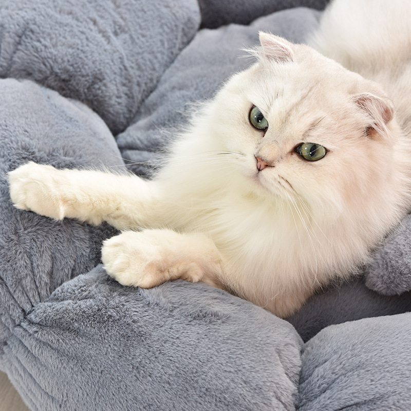 Καταφύγιο κατοικίδιων από ύφασμα, γέμισμα pearl cotton, για σκύλους