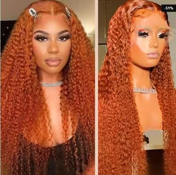 Duga kovrčava perika s dugim bangs za žene, ljudska kosa, kapica s mehaničkom konstrukcijom, stil zvijezda