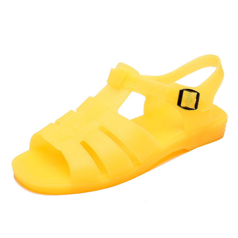 Muške ljetne sandale s otvorenim prstima, ravnom potplatom, mekanom podlogom, retro stil 80-ih, plažne sandale