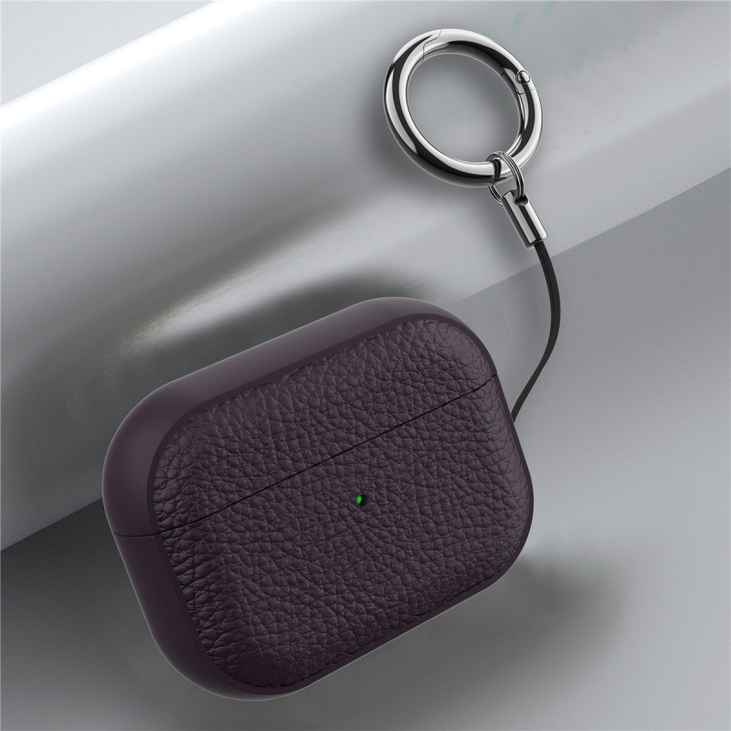 Lychee mintázatú AirPods Pro védőtok – kompatibilis AirPods Pro 3. és 4. generációval, TPU, injekciós öntés, cartoon stílus